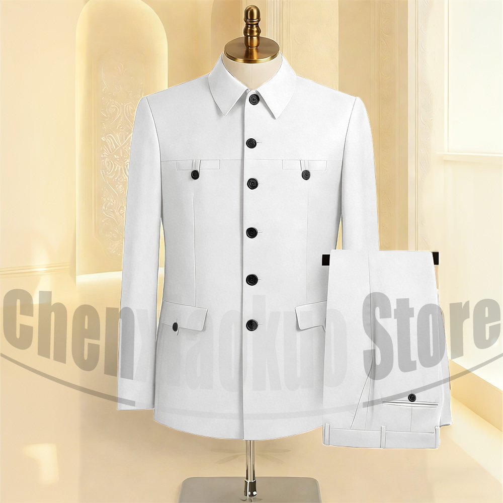 Men's Suit Set 2 Piece Formal  - огляд і ціна Men Formal Wear Jacket