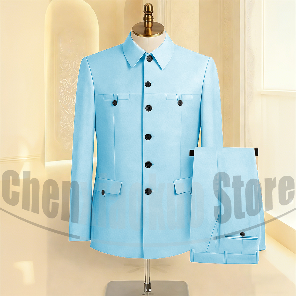 Men's Suit Set 2 Piece Formal  - огляд і ціна Men Formal Wear Jacket