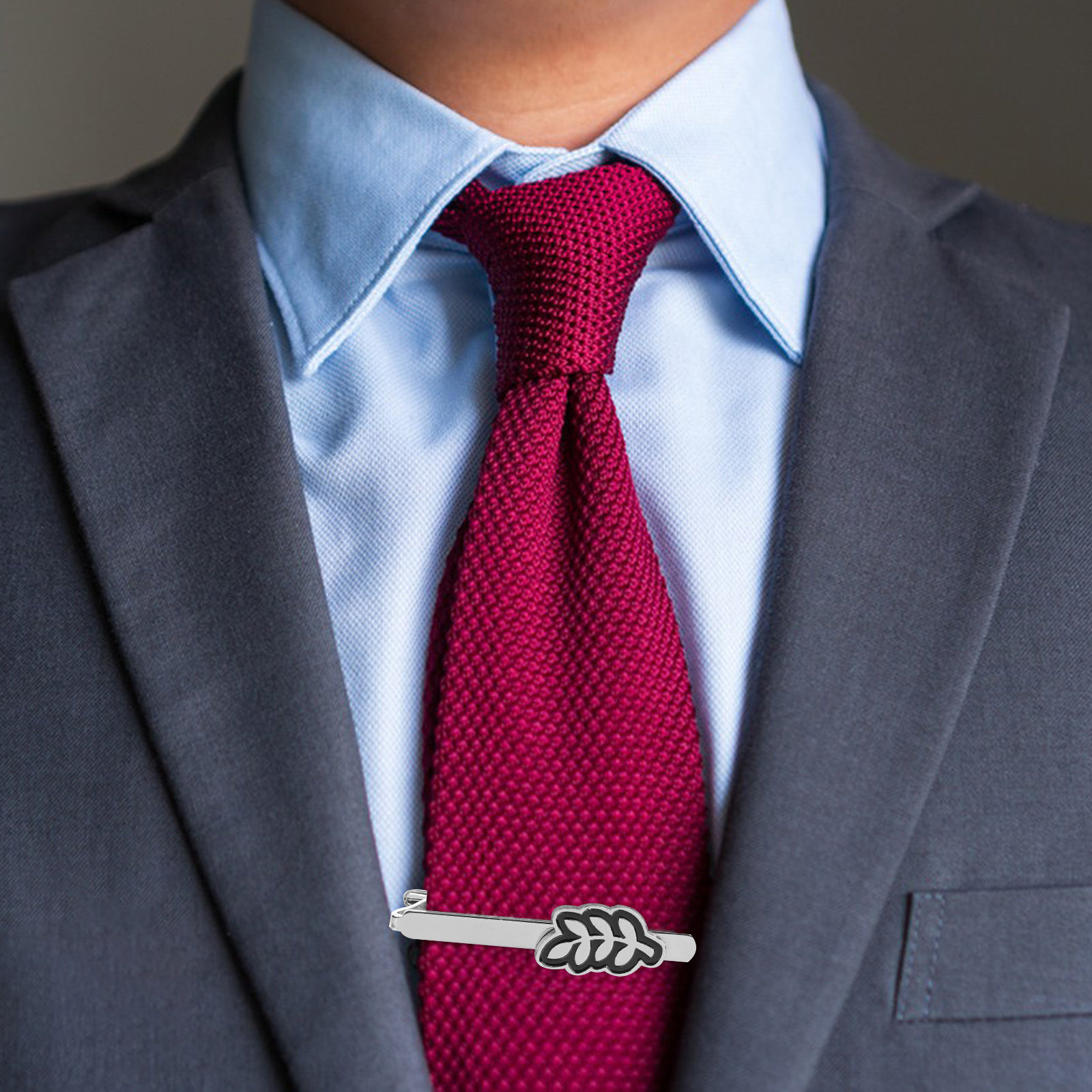 Tie Clip Men Modern Stylish Al - огляд і ціна Men Formal Wear Look