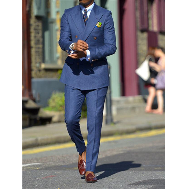 Dark Blue Formal Mens Suits Tw - огляд і ціна Men Formal Wear Jacket