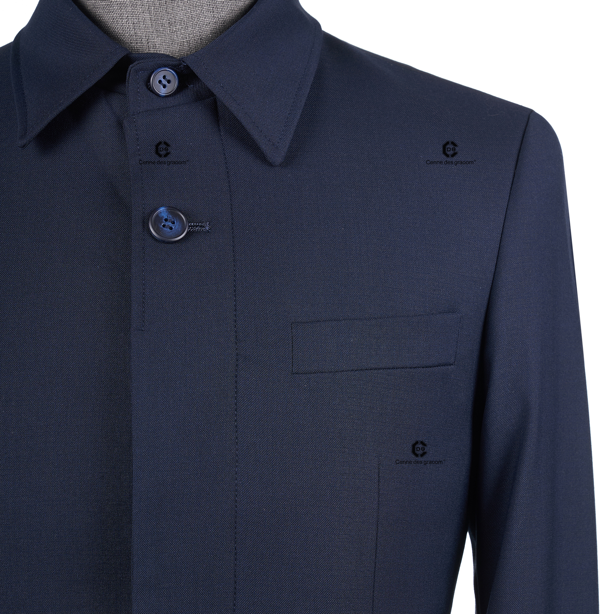 Cenne Des Graoom 2026 Navy Blu - огляд і ціна Men Formal Wear Jacket