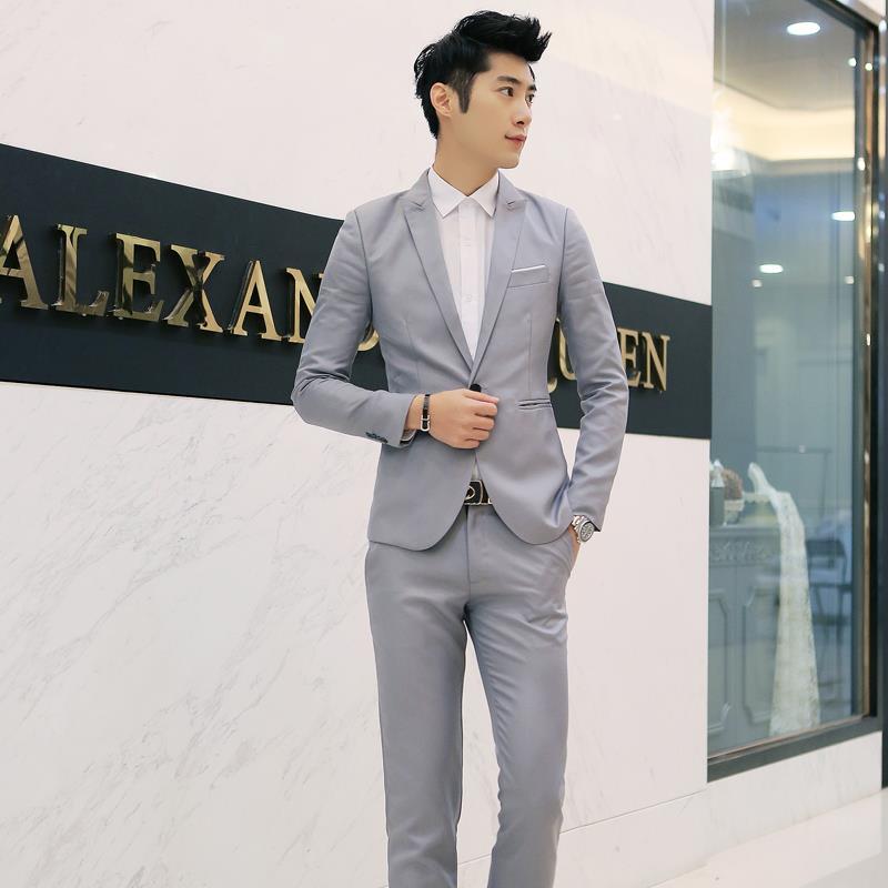 Men's Stylish Suit Set Slim Fi - огляд і ціна Men'S Urban Formal Wear