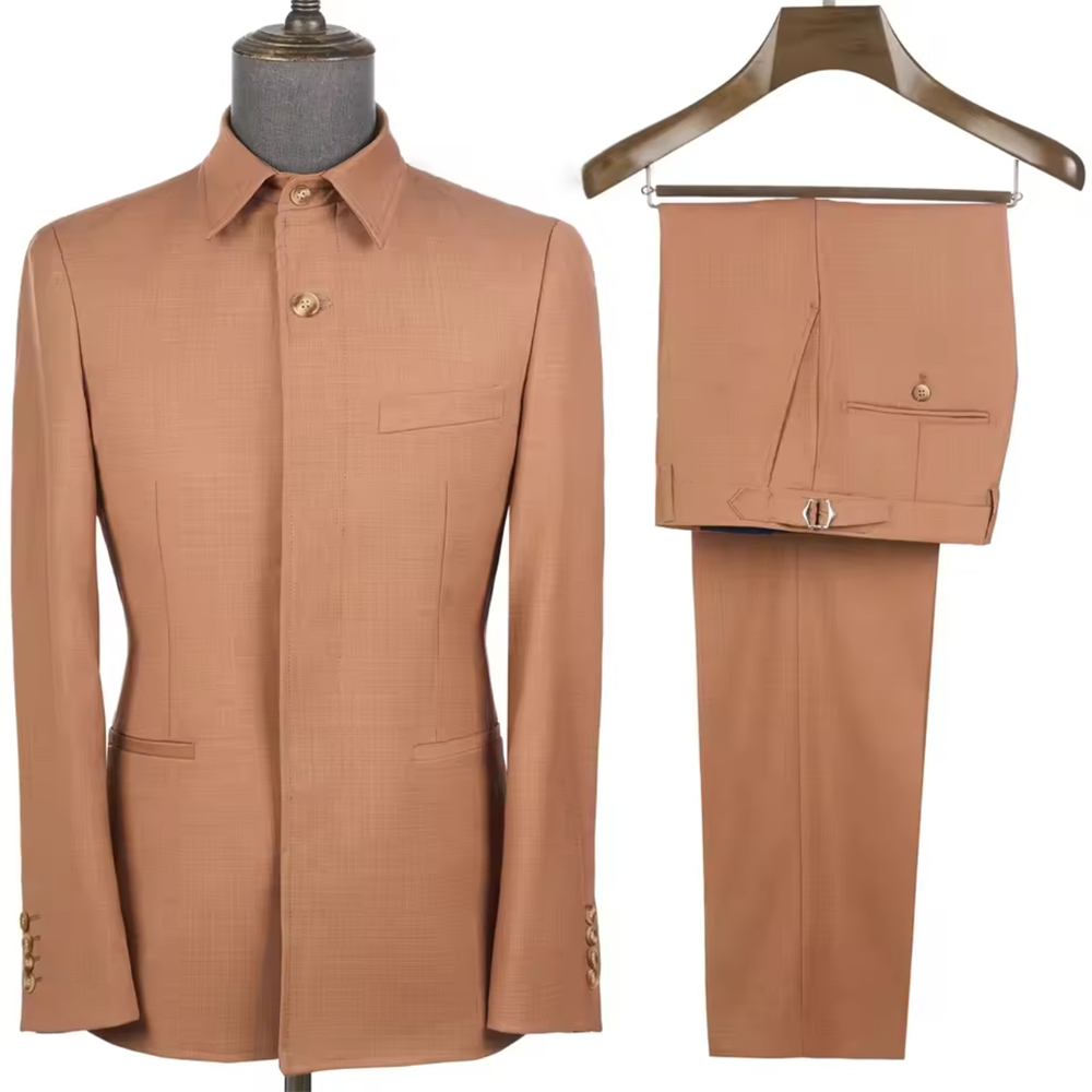 Tailor Made Safari Suits For M - огляд і ціна Men Formal Wear Jacket