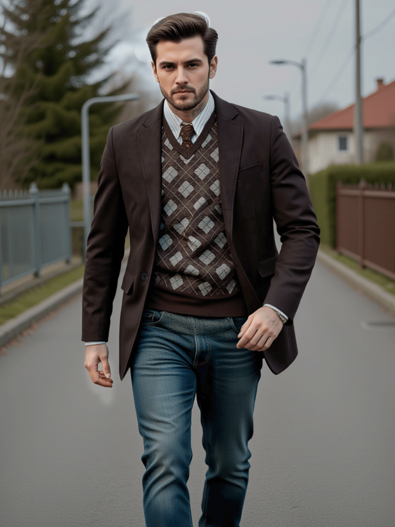 Spring Men's Single-Breasted J - огляд і ціна Men'S Urban Formal Wear