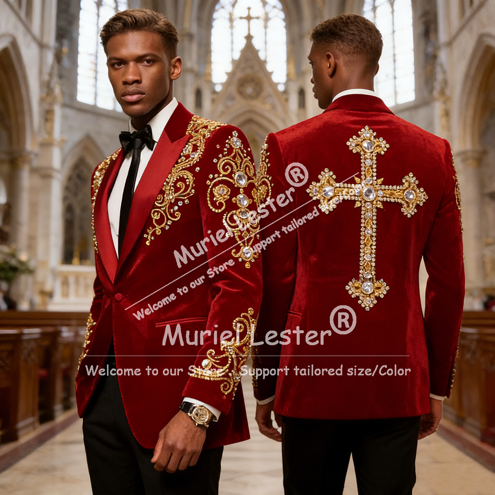Luxury Men Suit Attire For Wed - огляд і ціна Men Formal Wear Jacket