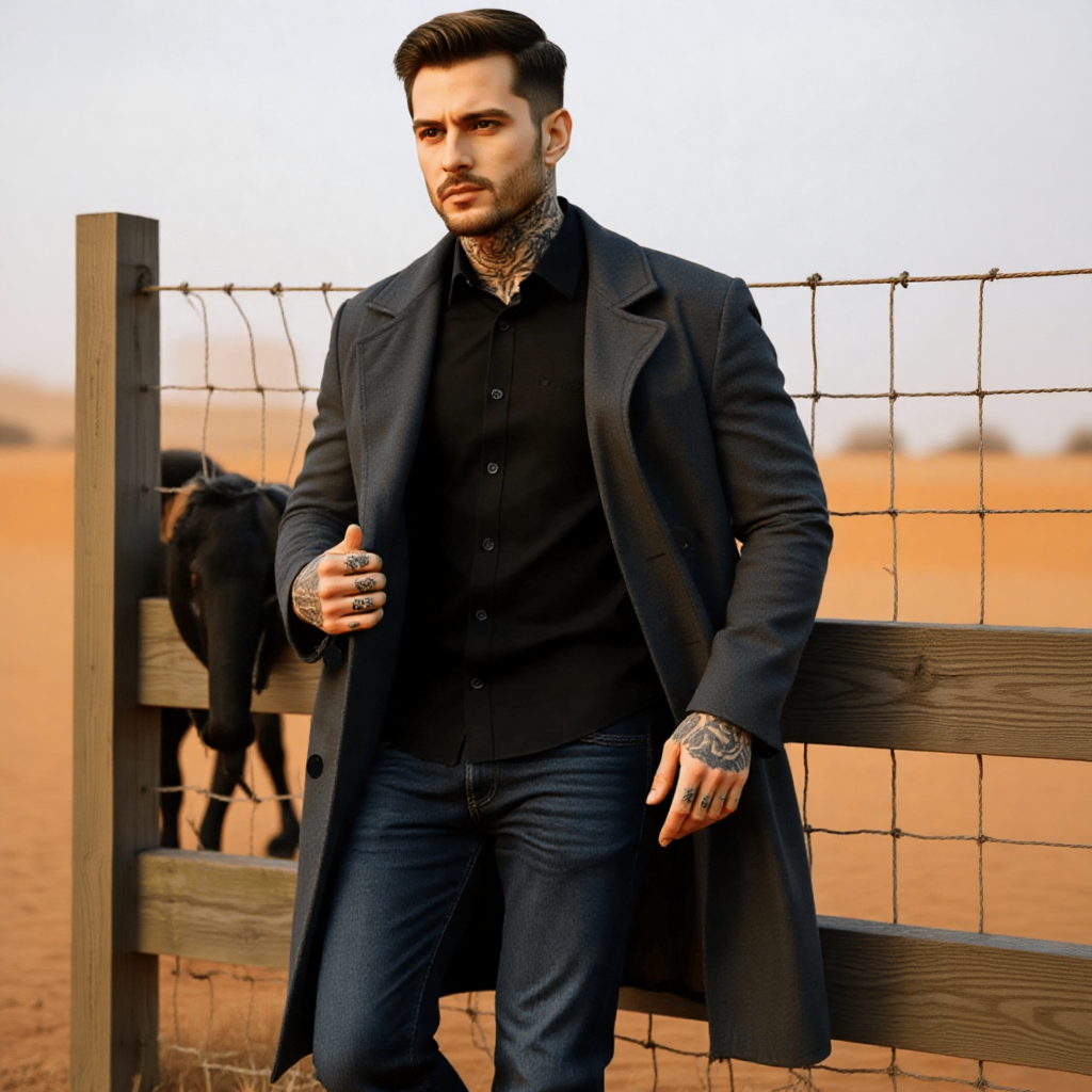 Men's Business Double-Breasted - огляд і ціна Men'S Urban Formal Wear