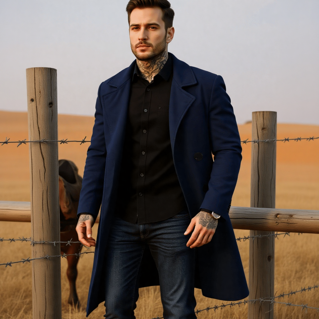 Men's Business Double-Breasted - огляд і ціна Men'S Urban Formal Wear