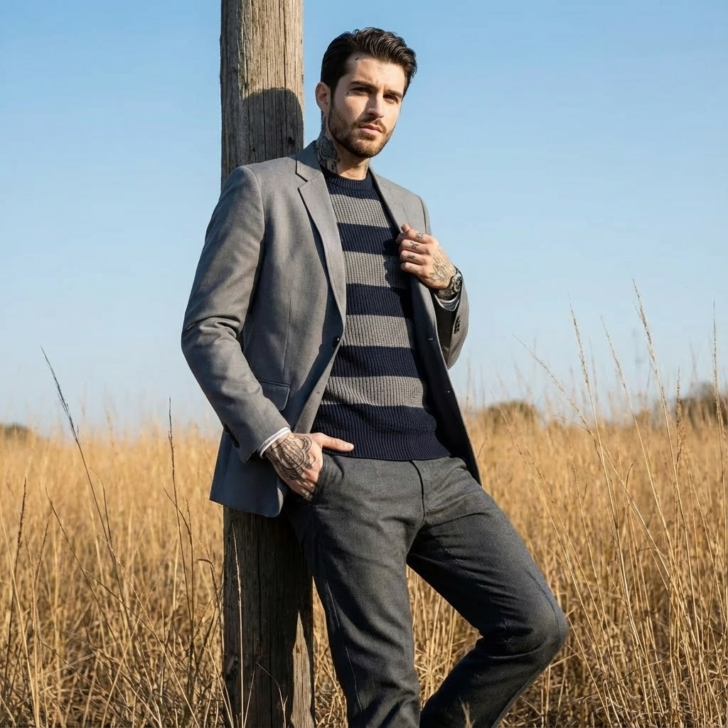 Men's European Fashion Single- - огляд і ціна Men'S Urban Formal Wear