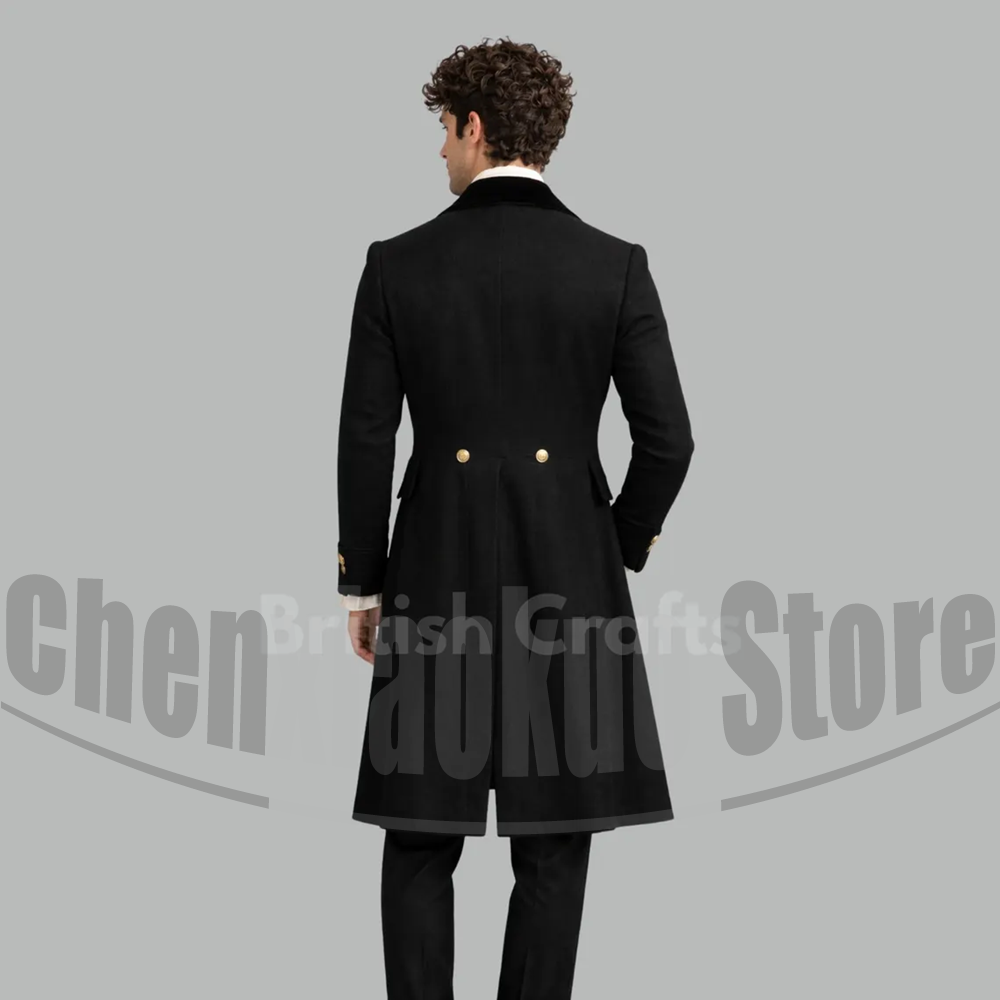 Black Men Victorian Tailcoat 3 - огляд і ціна Victorian Men'S Formal Wear