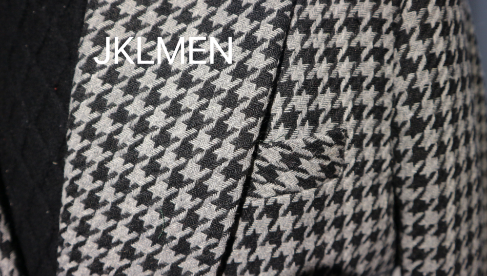 Houndstooth Mens Suits 2PCS We - огляд і ціна Men Formal Wear Jacket