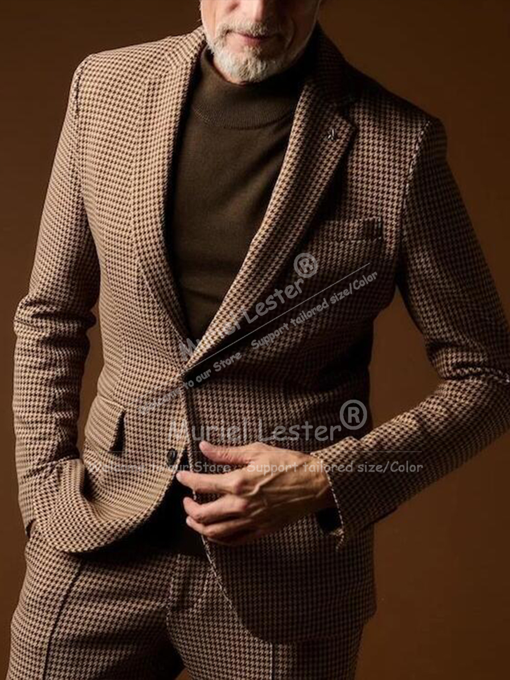 Vintage Suits Men 2 Piece Sets - огляд і ціна Men Formal Wear Jacket