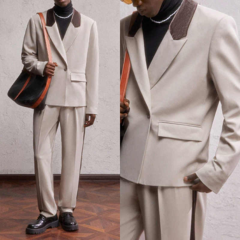 Simplicity Men Suit 2 Pieces J - огляд і ціна Men Formal Wear Jacket