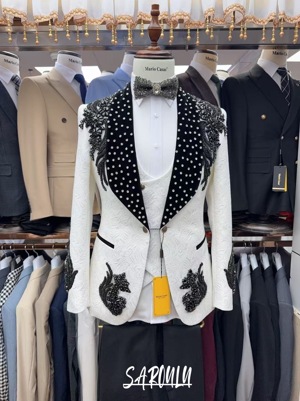 On Sale Luxurious Shawl Lapel  - огляд і ціна Men Formal Wear Sale