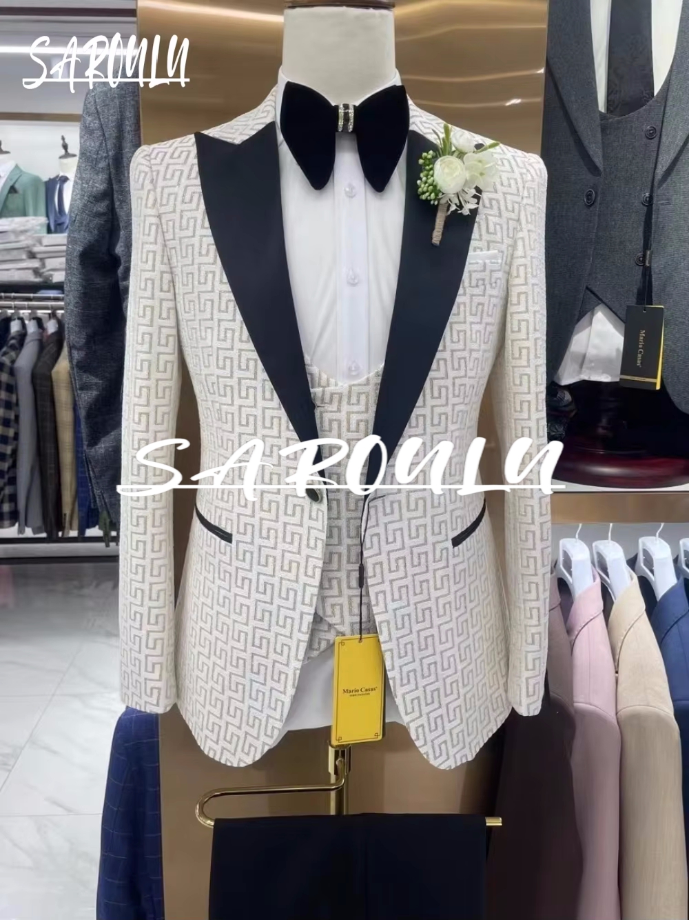 Hot Sale Charming Men's Suit E - огляд і ціна Men Formal Wear Sale