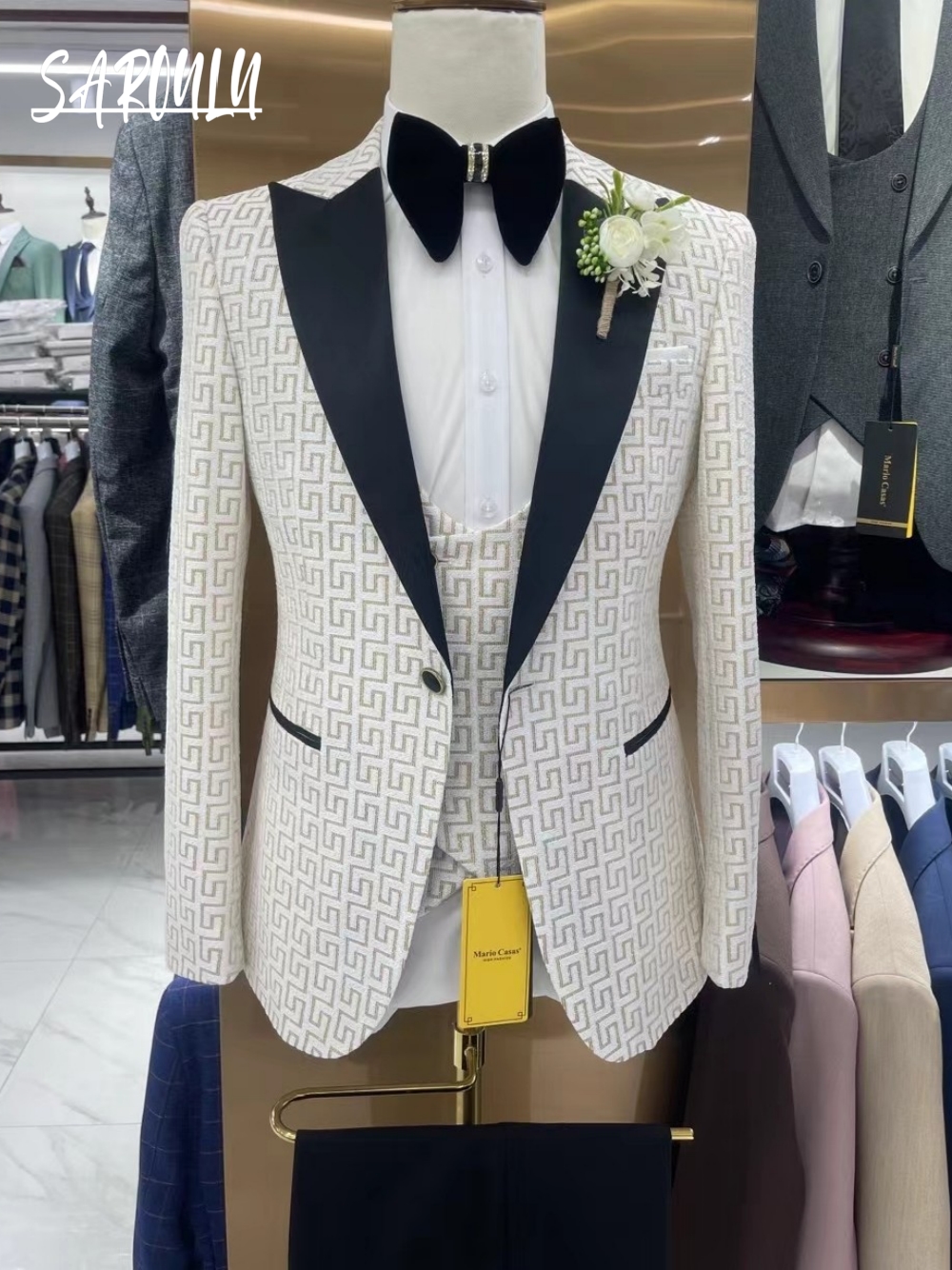 Hot Sale Charming Men's Suit E - огляд і ціна Men Formal Wear Sale